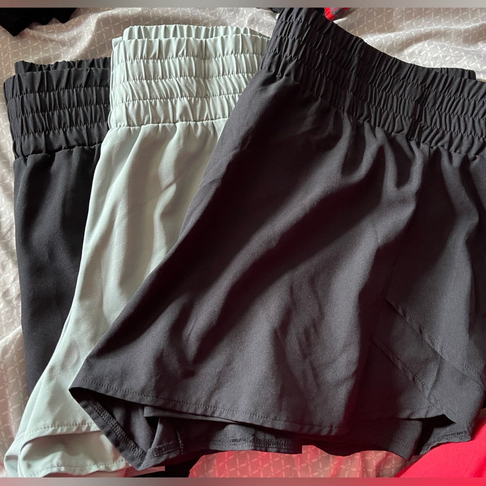 NWOT 3 pairs XL running shorts.
